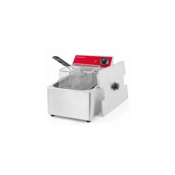 Ofertă Friteuza electrica profesionala 8 lt, REVOLUTION by Hendi, 3500 W, termostat reglabil, 265x430x(H)345 mm
