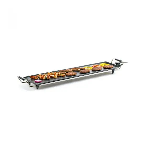 Gratar electric Tepan-Yaki, 1800 W, Hendi, suprafata antiaderenta 893x217 mm, dimensiuni exterioare 900x230x(H)110 mm Popular