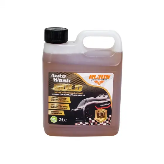 Detergent Ruris Auto Wash Gold 1:6 superconcentrat, 2L Reducere specială