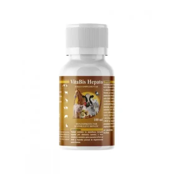 VitaBis Hepato 100 ml – Complex polivitaminic de uz veterinar Comandă acum
