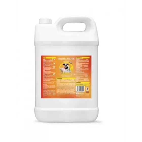 Vezi acum Complex de vitamine VitaBis AD3EC, 1 l, BistriVet, pentru pasari, iepuri, vaci, vitei, porci si purcei