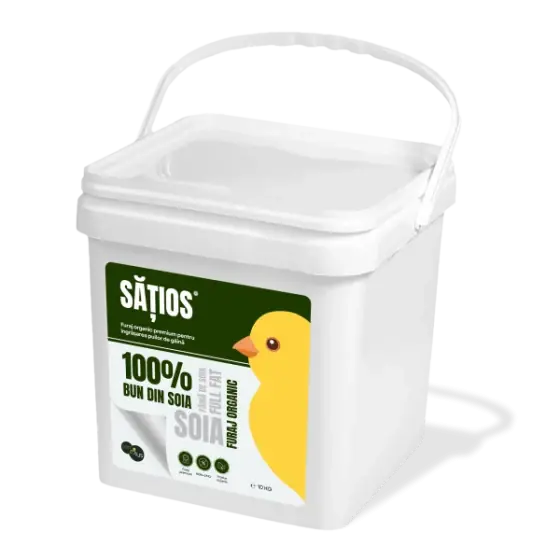 Preț promoțional Satios, furaj organic premium pentru ingrasare pui de gaina,10 kg