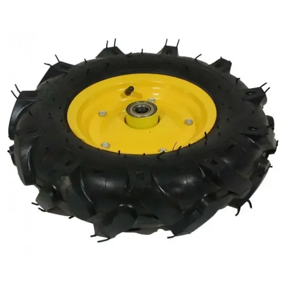 Vezi acum Roata Roaba - Tt - Ax 20Mm - Rulment - Crampoane -4.00-8 4Pr