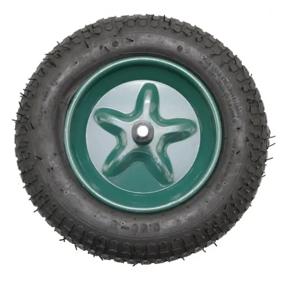 Retur ușor Roata Roaba - Tt - Ax Subtire 14Mm - Mixt - 3.50-84Pr