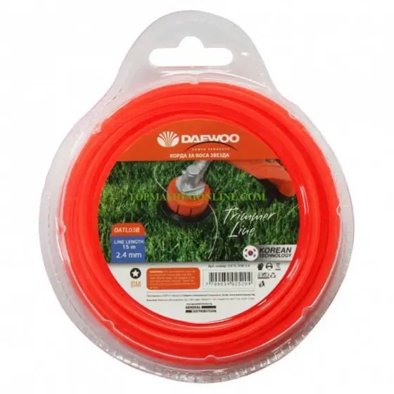 Fir trimmer stea 2.4*15 m Daewoo DATL-03B-2.4 Ultima șansă