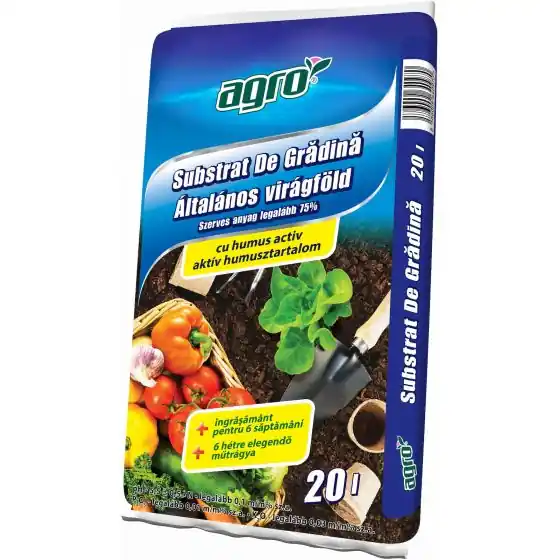 Cumpără online Substrat de gradina AGRO, 50 l