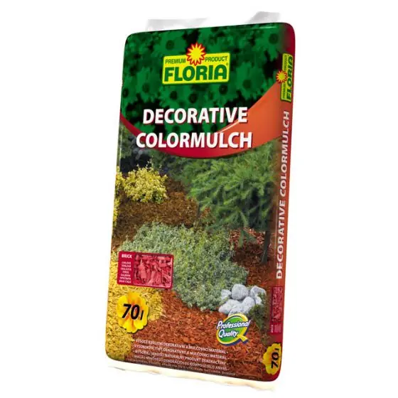 Popular Mulch colorat decorativ maro inchis FLORIA, 70 l