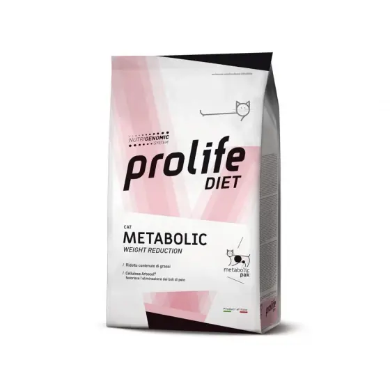 Promoție Dieta Veterinara Uscata Prolife Metabolic Weight Control Pentru Pisici 5 Kg