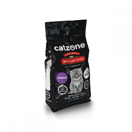Catzone Clumping Nisip Super Premium Lavanda 6L/5Kg Preț redus