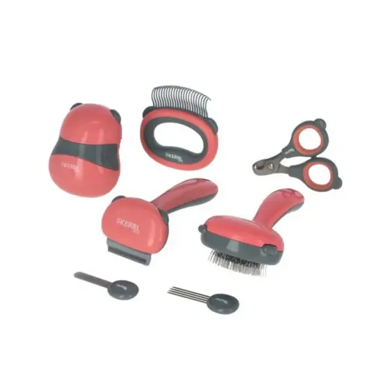 Expediere rapidă Set Intretinere Pisici Si Caini Talie Mica Care Kit Kerbl 7-In-1