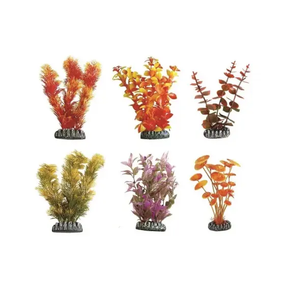 Decor Pentru Acvariu Planta Cuba S Multicolor Flamingo 9.2X3.8X9.5Cm Nu rata