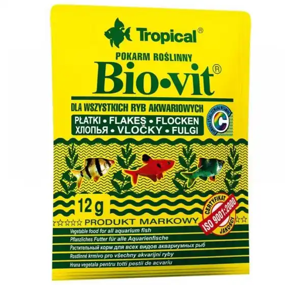 Ofertă exclusivă Tropical Bio-Vit Plic 12Gr