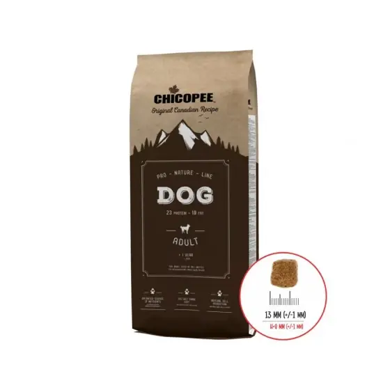 Hrana Uscata Pentru Caini Super Premium Chicopee Pro Nature Line Adult 20Kg/9303320 Comandă acum
