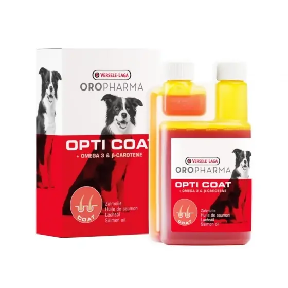Cumpără online Supliment Nutritiv Blana Pentru Caini Versele Laga Oropharma Opti Coat 250Ml