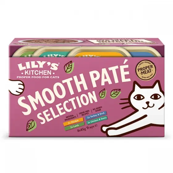 Retur ușor Lily's Kitchen for Cats Smooth Pate Selection Multipack 8 x 85 g