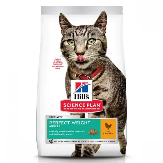Hill's SP Feline Adult Perfect Weight Chicken 2.5 kg Premium