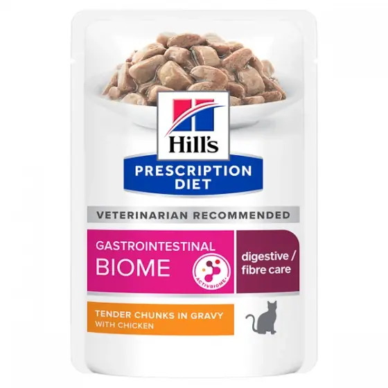 Hill's PD Feline Gastrointestinal Biome 85 g (plic) Nu rata