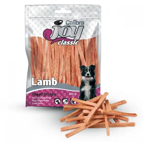 Calibra Joy Dog Classic Lamb Strips 250 g new Reduceri