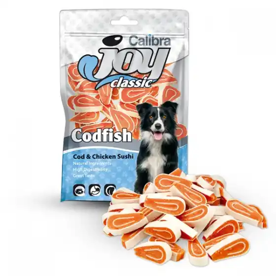 Calibra Joy Dog Classic Cod & Chicken Sushi 80 g Discount