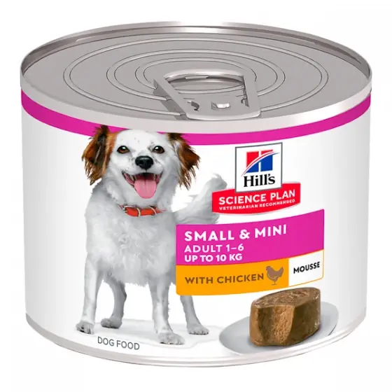 Hill's SP Canine Adult Small & Mini Mousse Chicken 200 g (conserva) Ofertă