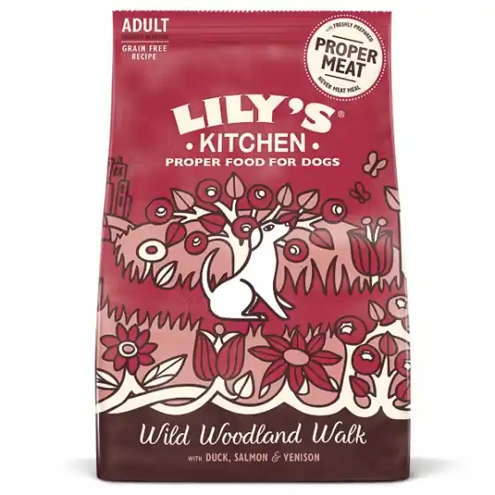 Lily's Kitchen For Dogs Wild Woodland Walk - Duck, Salmon and Venison 1 kg Cumpără online