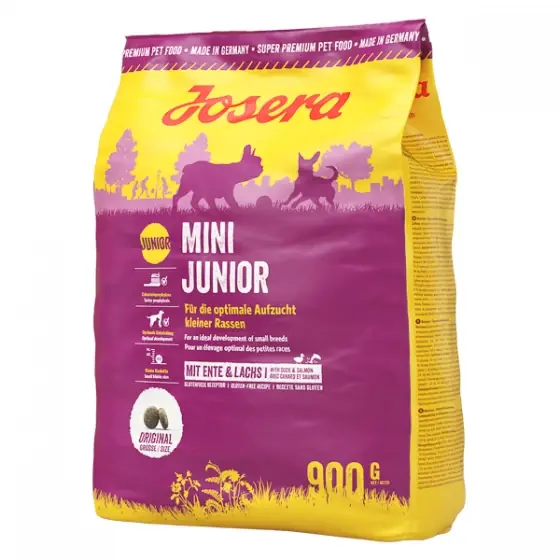 Cumpărături sigure Josera Mini Junior 900 g
