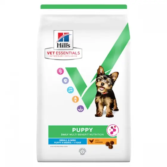 Doar azi Hill's VE Canine Puppy ActivBiome Small and Mini Chicken 700 g