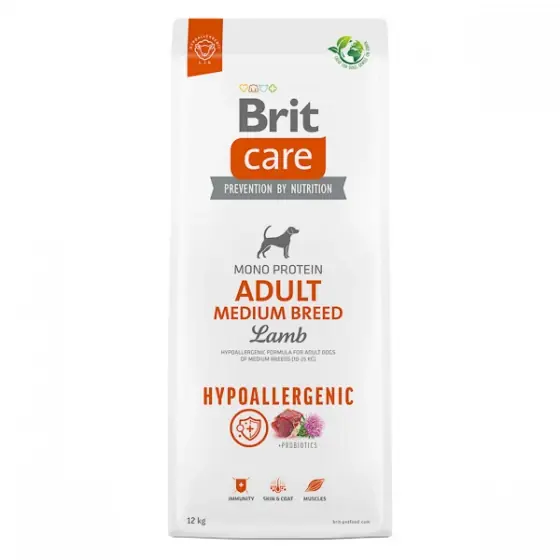 Vezi acum Brit Care Dog Hypoallergenic Adult Medium Breed 12 kg
