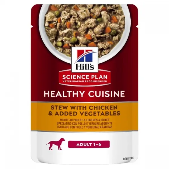 Hill's SP Canine Adult Chicken & Vegetables Stew 90 g Premium