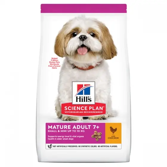 Reducere extra Hill's SP Canine Mature Small and Mini Chicken 3 kg