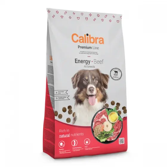 Doar azi Calibra Dog Premium Line Energy Beef 12 kg