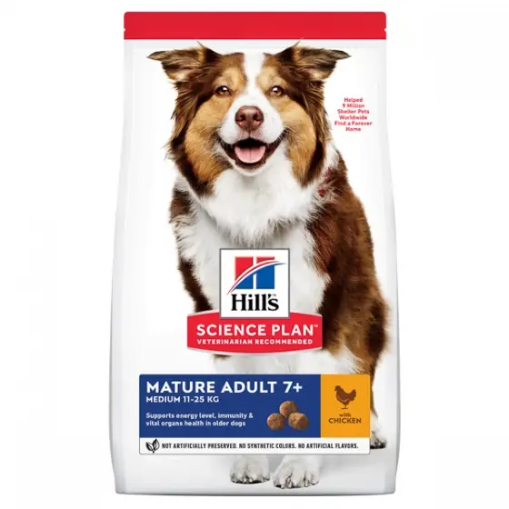 Hill's SP Canine Mature Medium Chicken 2.5 kg Ofertă
