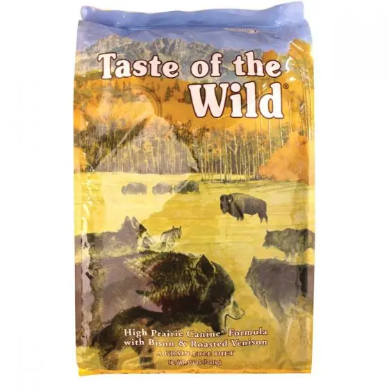 Cel mai vândut Hrana uscata pentru caini, Taste of the Wild High Prairie, 12.2 kg