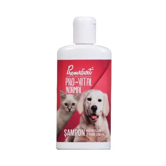 Sampon Pro-Vital Normal pentru caini si pisici, 200 ml Ofertă specială