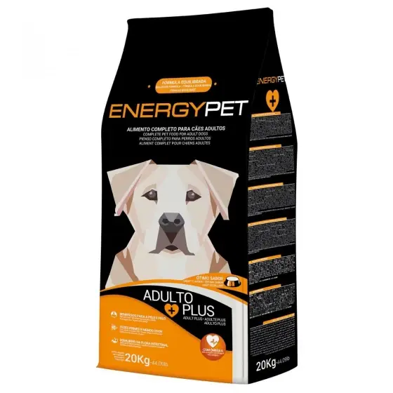 Hrană uscată pentru caine Adult Plus EnergyPet, 20 kg Ofertă specială