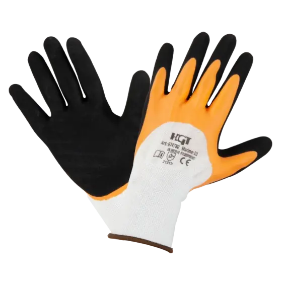 Manusi Poliester Acoperire Latex - Soft Touch - M: 10 Plată securizată
