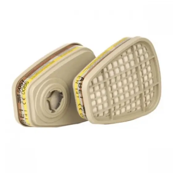 Filtre 3M pentru gaze acide si vapori organici 6057 ABE1, set 2 buc Mai ieftin