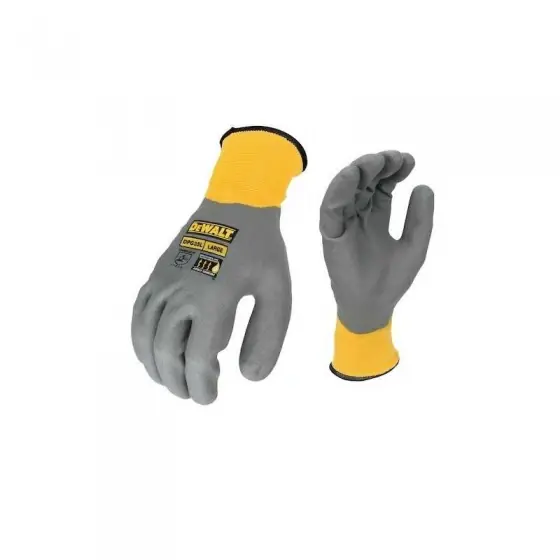 Comandă acum Manusi Profesionale DeWalt DPG35L, Rezistente La Apa, Marime L