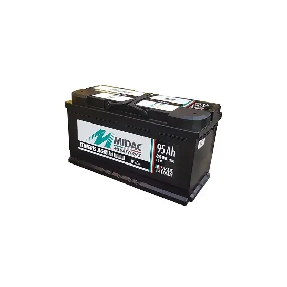Baterie auto 95Ah Midac Itineris AGM Start-Stop, 353x175x190, 850A, 12V Promoție