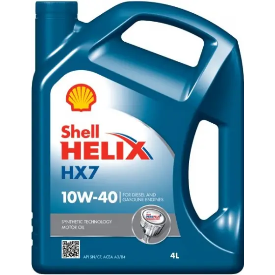 Ulei motor Shell HELIX HX7 10W40 4L Disponibil imediat