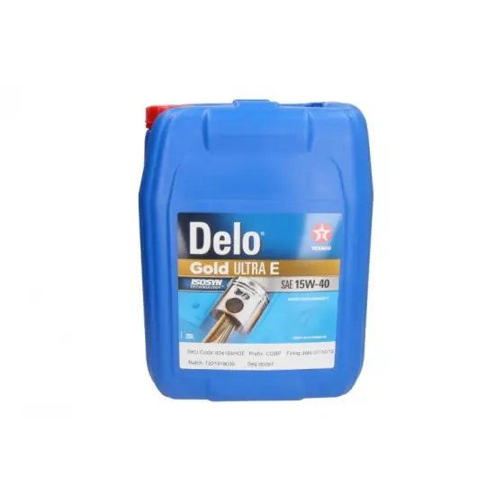 Ulei motor Texaco DELO GOLD 15W40 UE 20L Preferatul clienților
