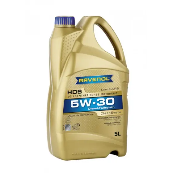 Ulei motor Ravenol RAV HDS SAE 5W30 5L Reducere specială