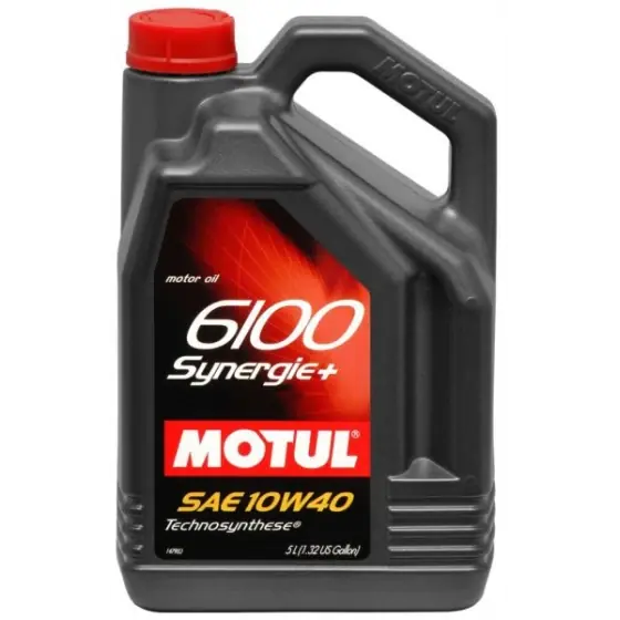 Ulei motor Motul 6100 SYNERGIE+ 10W40 5L+5 Disponibil imediat