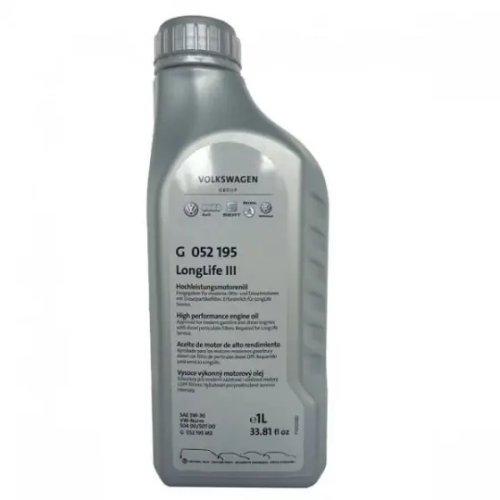 Plată sigură Ulei motor Oe Vw G 052 195 M2