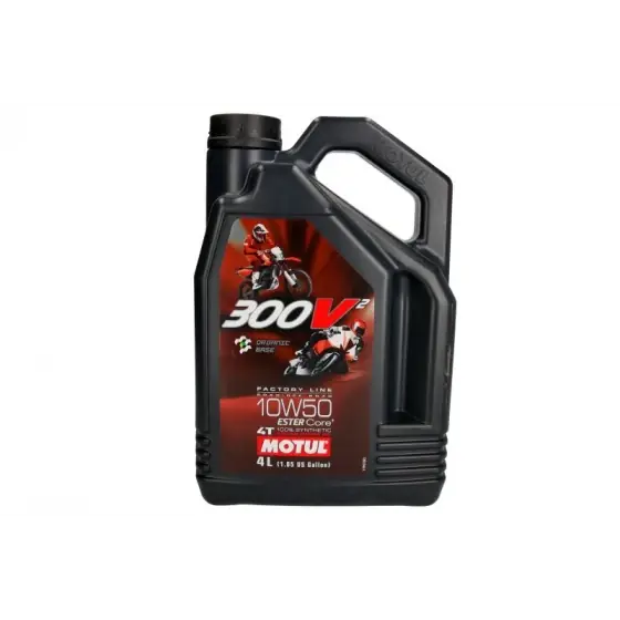 Ulei motor 4 timpi Motul 300VFL 10W50 4L 108587 Retur ușor