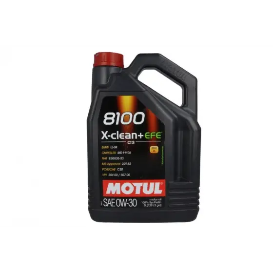 Livrare expres Ulei motor Motul 8100 XCLEAN+ EFE 0W30 5L