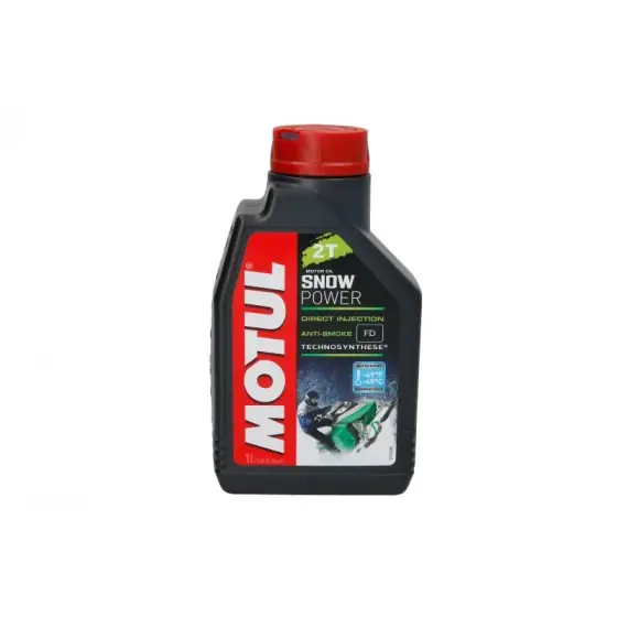 Ofertă de sezon Ulei motor 2 timpi Motul SNOWPOWER 2T 1L