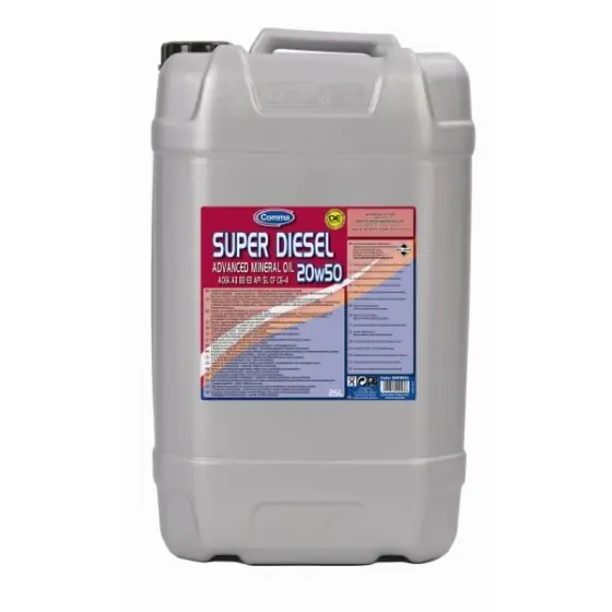 Reducere specială Ulei motor Comma SUPER DIESEL 20W50 25L