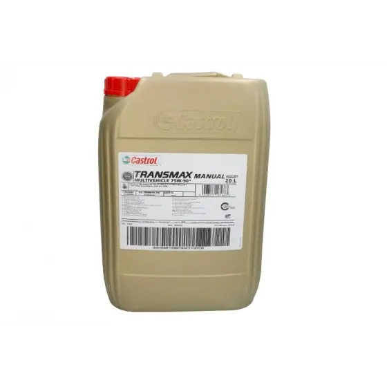 Calitate înaltă Ulei de transmisie Castrol TRANS MANUAL MV 75W90 20L