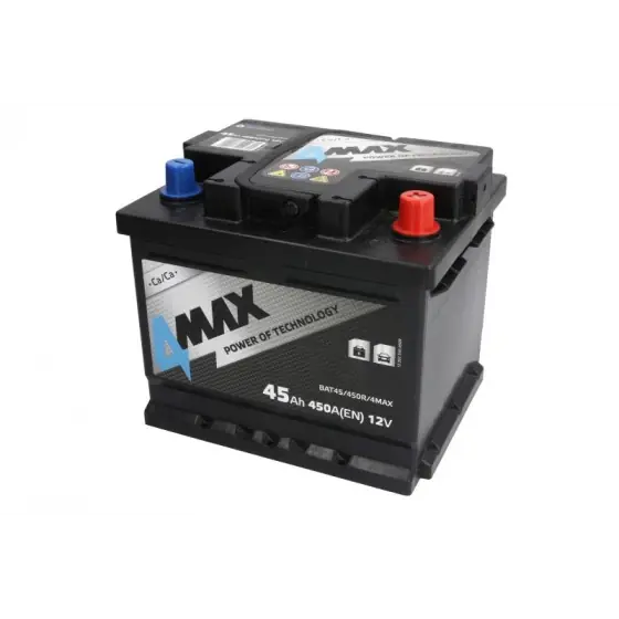 Super ofertă Acumulator Pornire 4MAX 12V BAT45/450R/4MAX